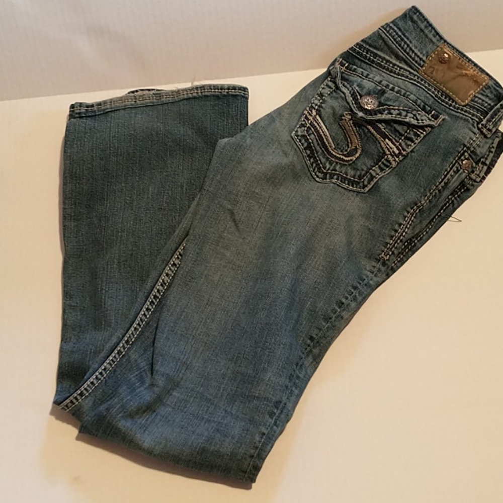 Silver Suki Jeans - image 1